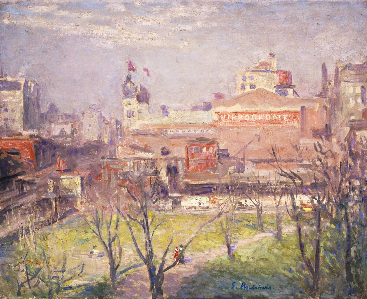 Hipódromo de Julius Gari Melchers