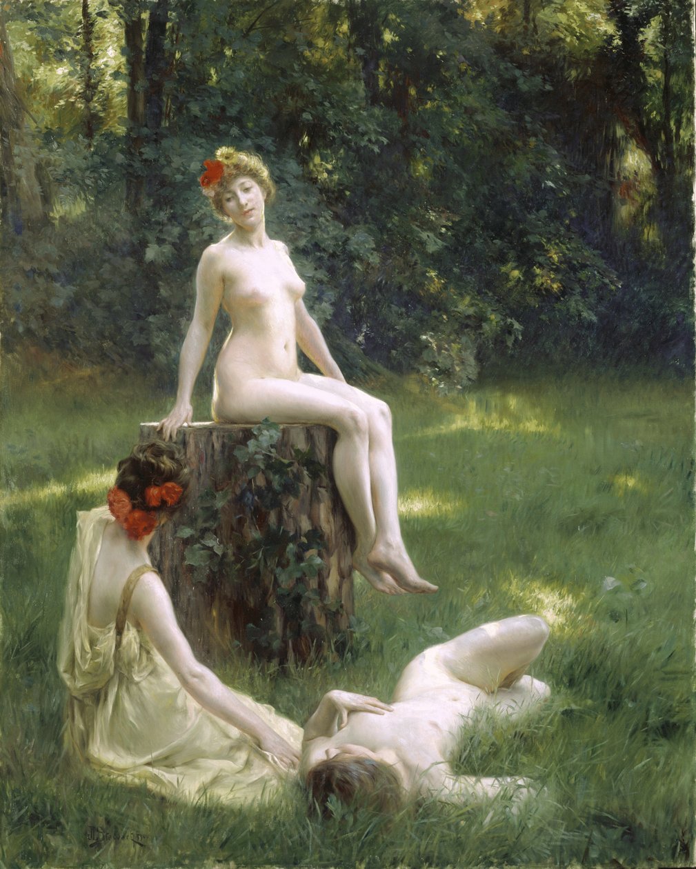 El claro, 1900 de Julius Leblanc Stewart