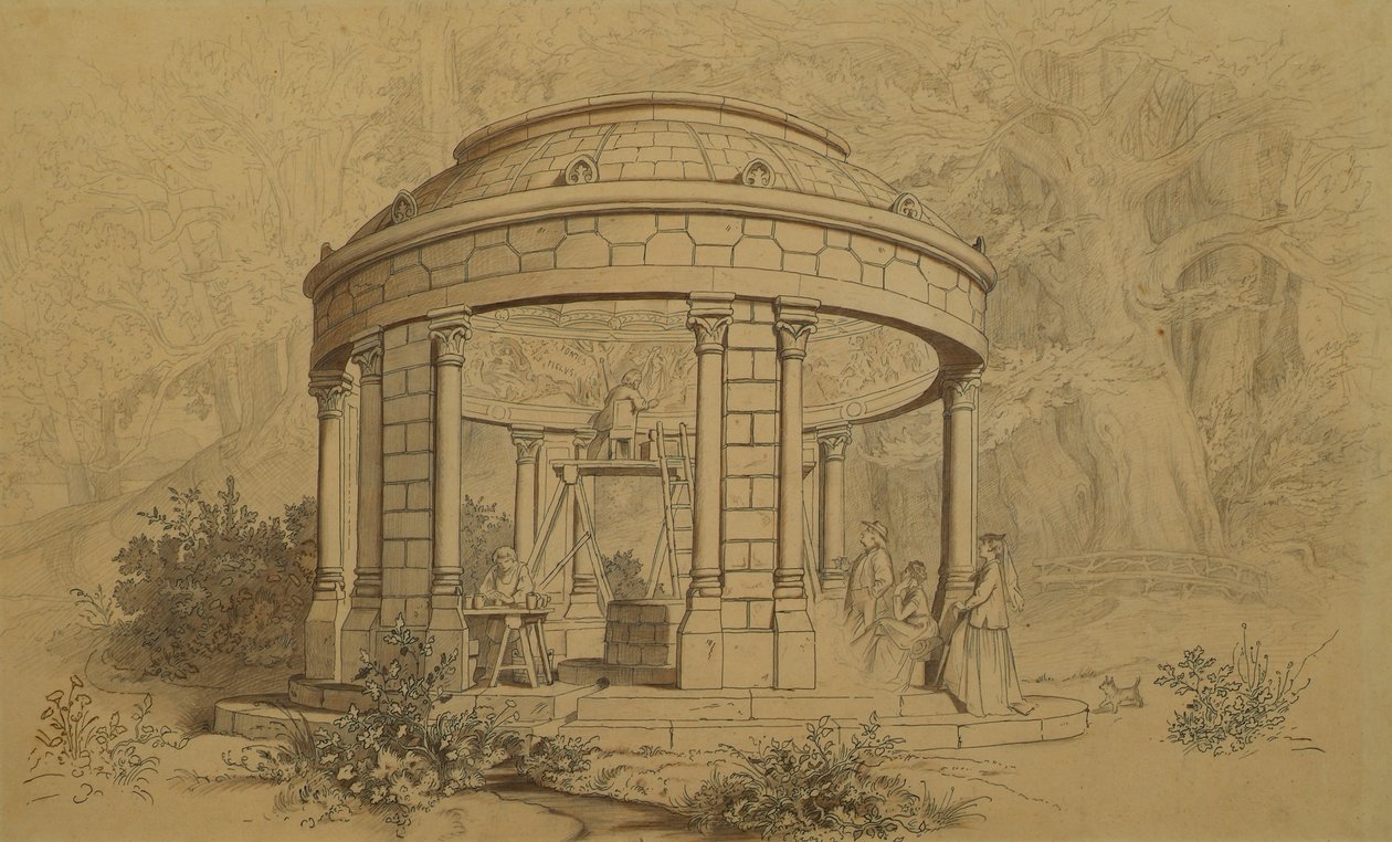El Templo de Melusina de Julius Naue
