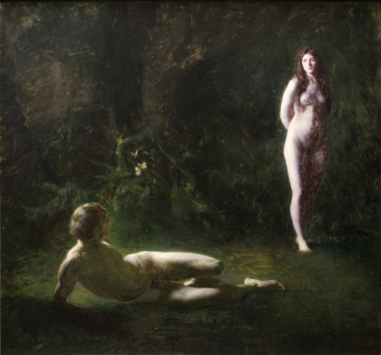 Adán y Eva de Julius Paulsen