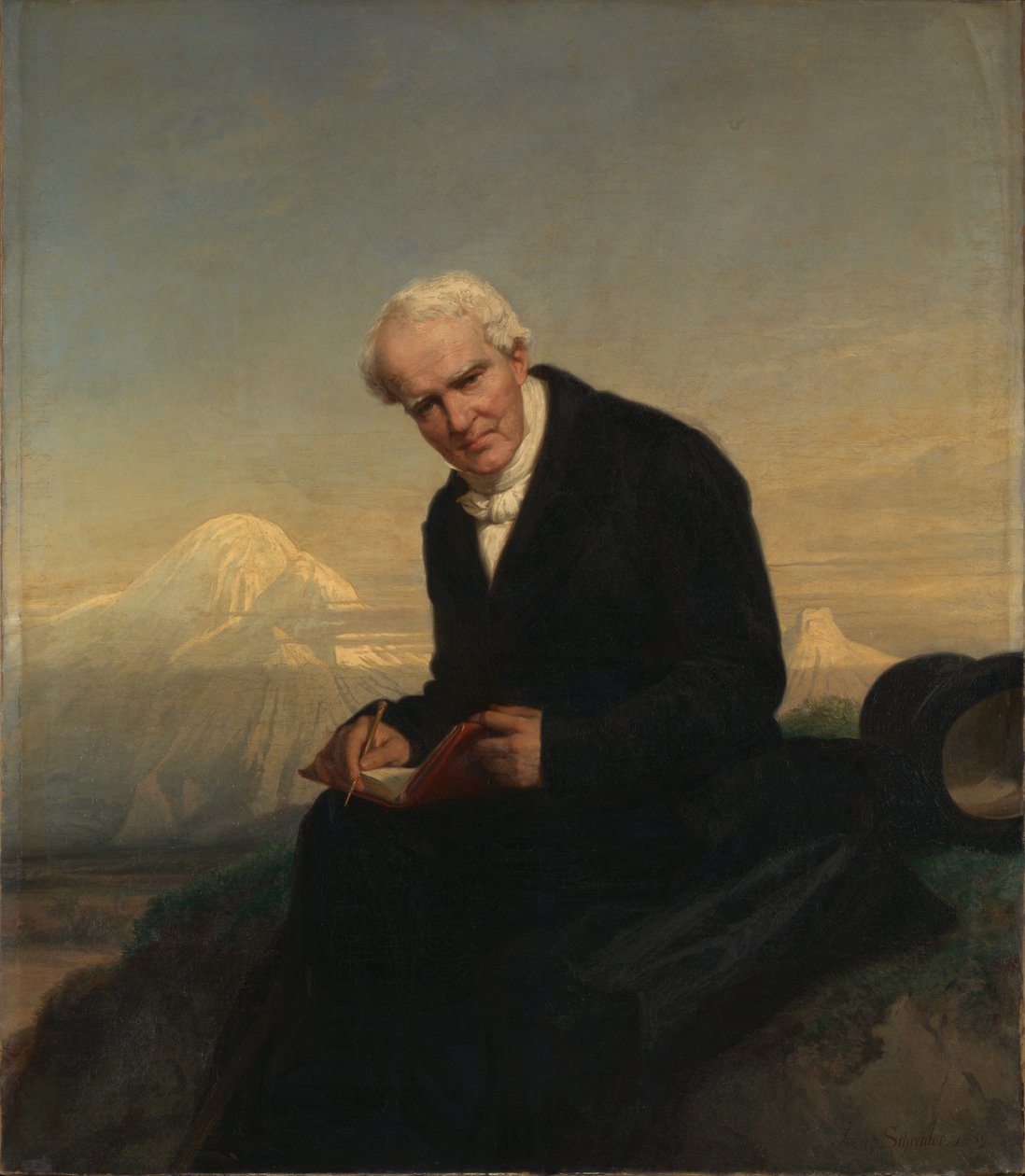 Barón Alexander von Humboldt de Julius Schrader