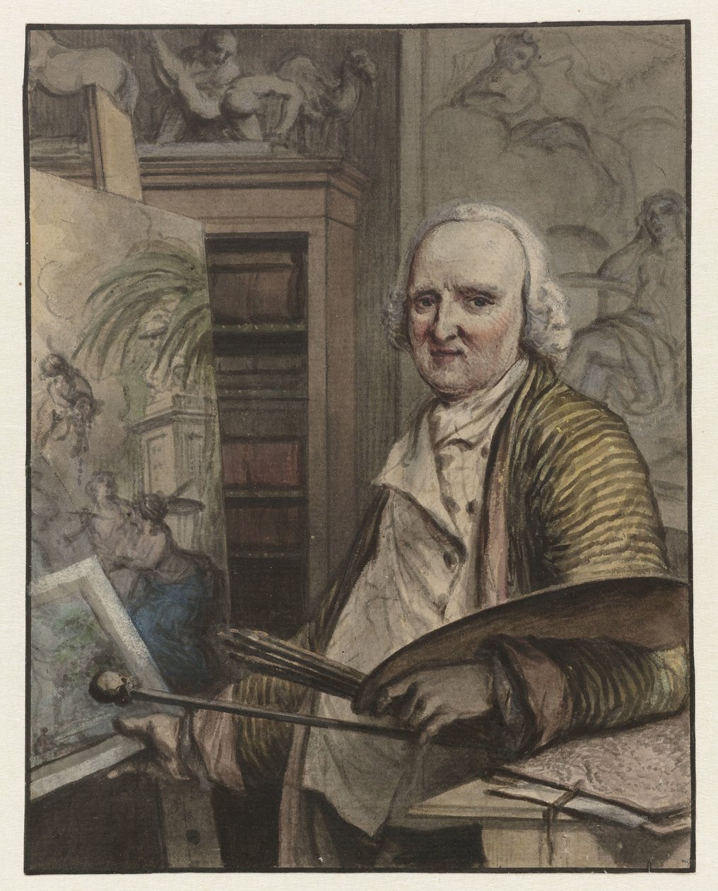 Autorretrato de Jurriaan Andriessen de Jurriaan Andriessen