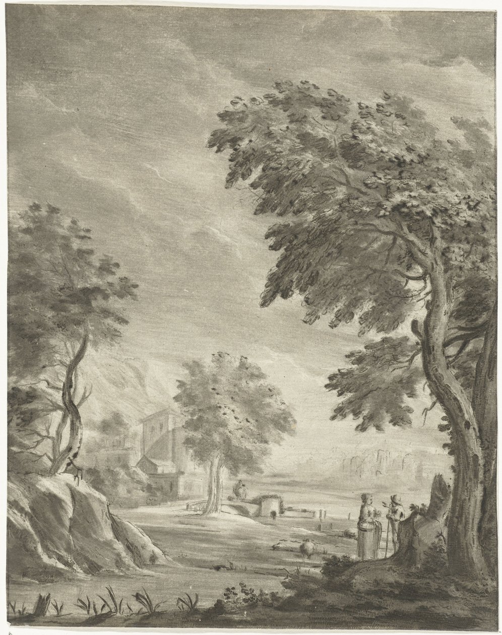 Paisaje con carretera de Jurriaan Cootwijck