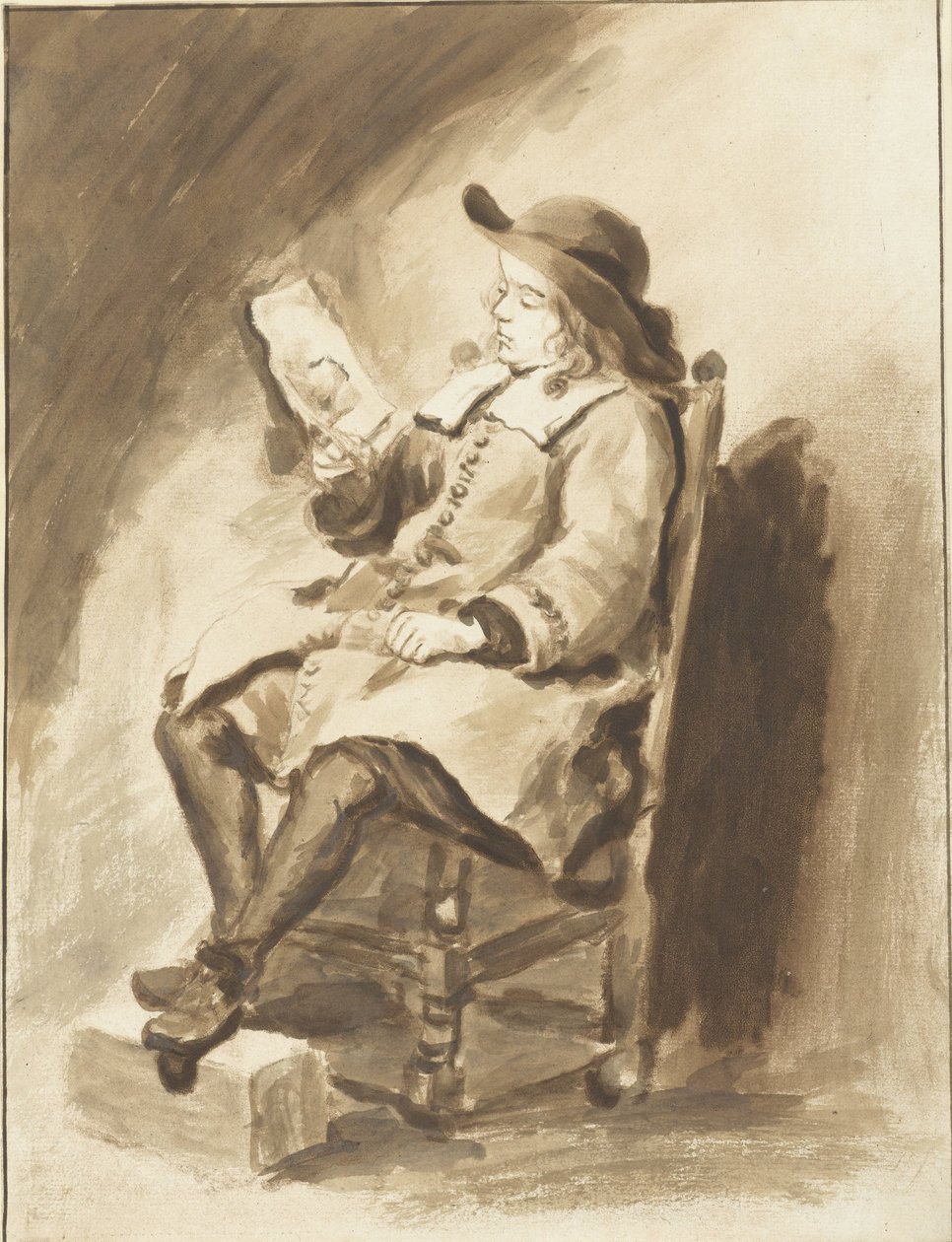 joven leyendo de Jurriaan Cootwijck