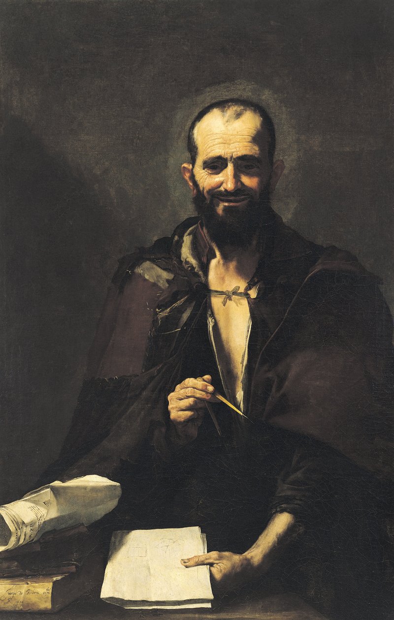 Arquímedes (c.287-212) 1630 de Jusepe de Ribera