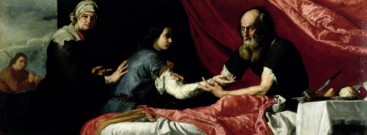 Isaac bendice a Jacob de Jusepe de Ribera