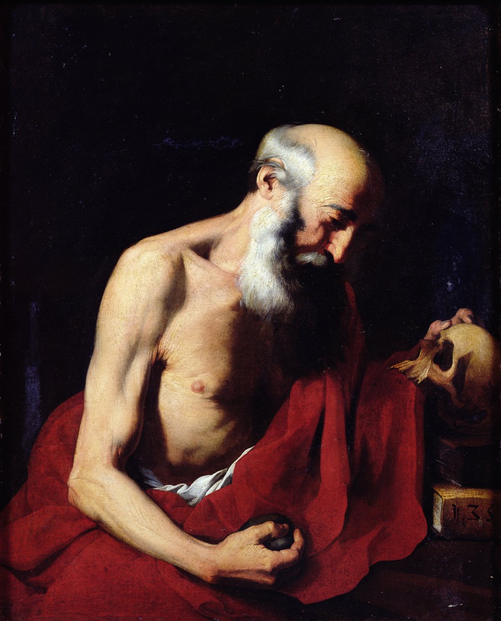 San Jerónimo, 1633 de Jusepe de Ribera