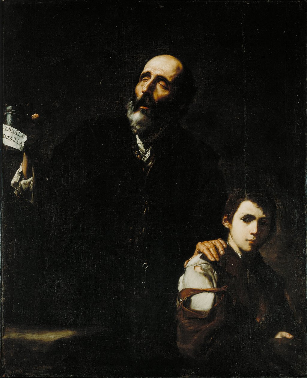 Viejo mendigo ciego, c.1632 de Jusepe de Ribera