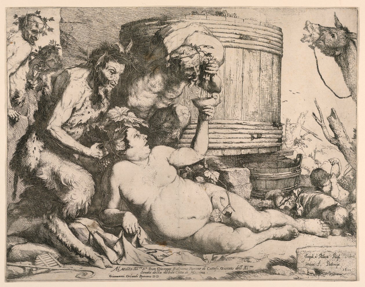 Silenus borracho de Jusepe de Ribera