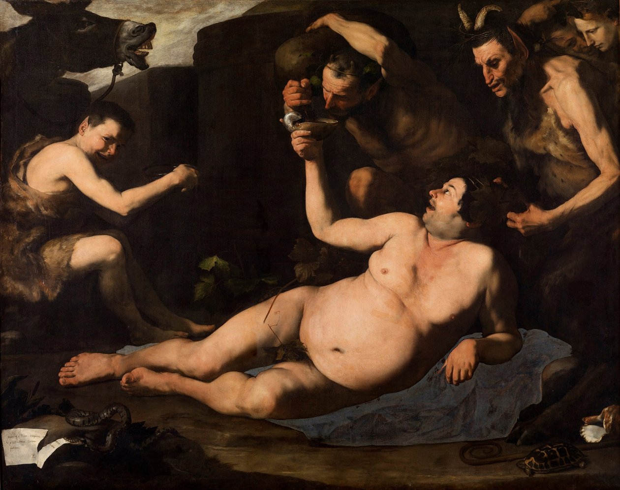   Sileno borracho de Jusepe de Ribera
