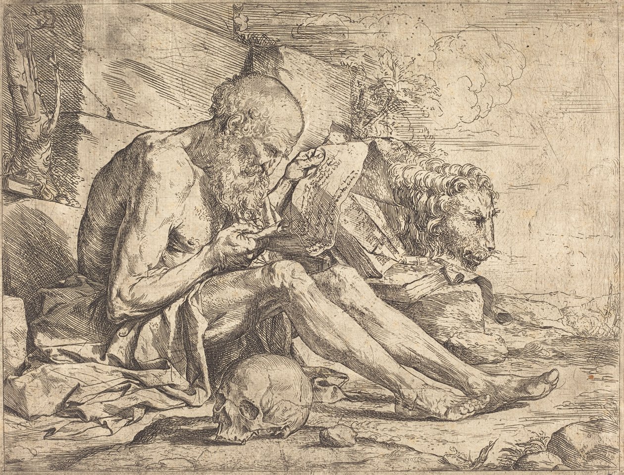 San Jerónimo leyendo de Jusepe de Ribera