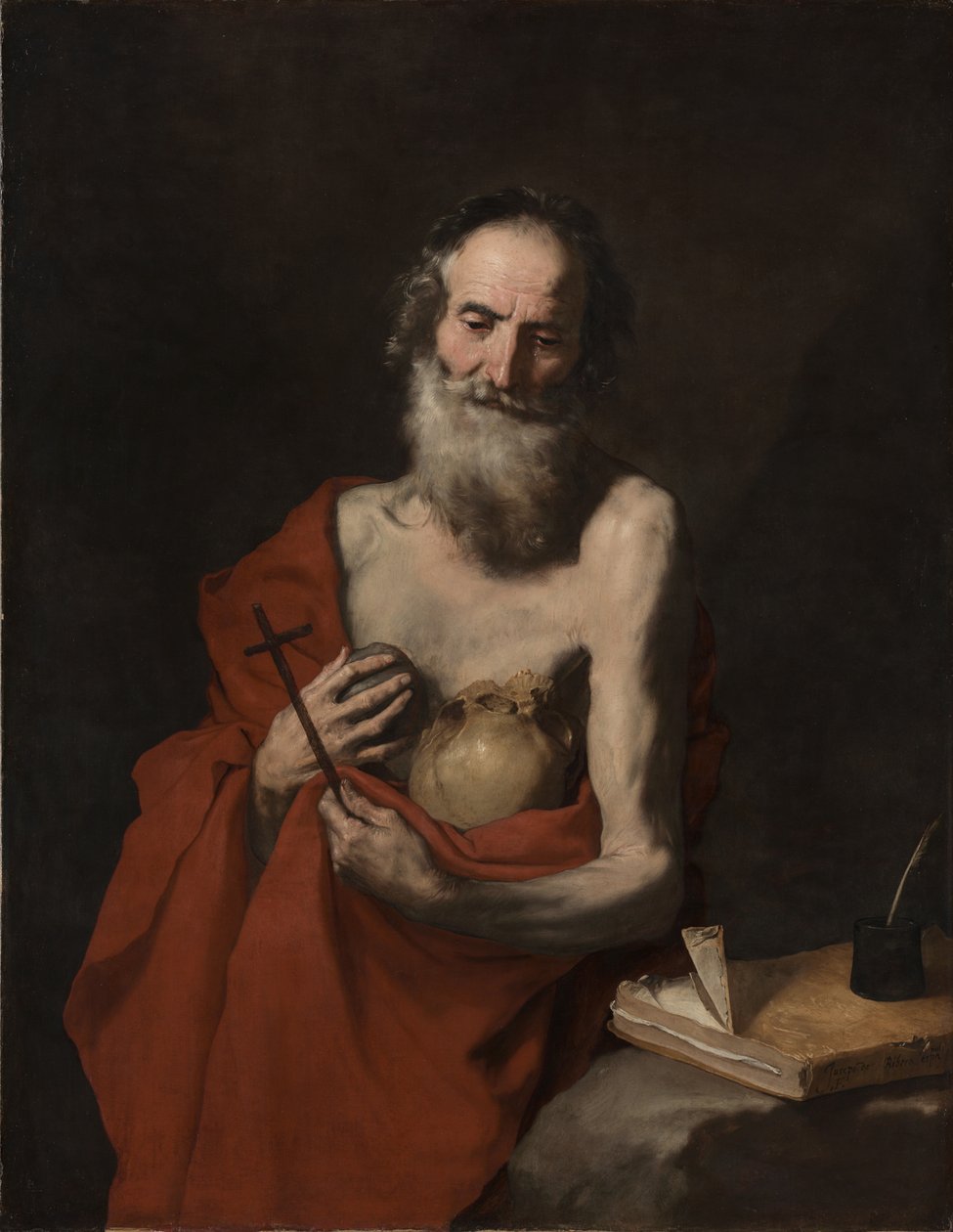 San Jerónimo, c.1638-1640 de Jusepe de Ribera