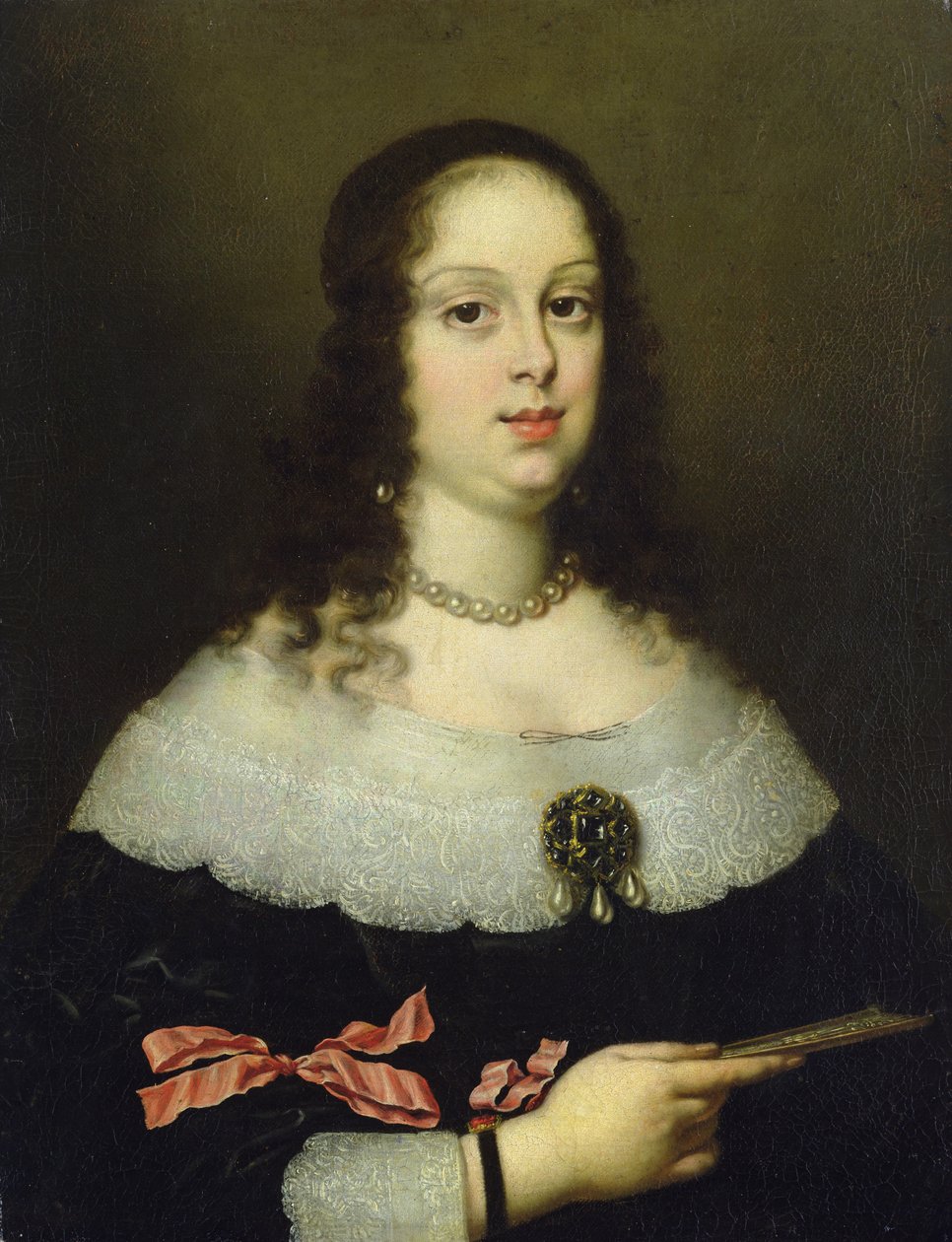 Retrato de Vittoria della Rovere, Gran Duquesa de Toscana de Justus Sustermans