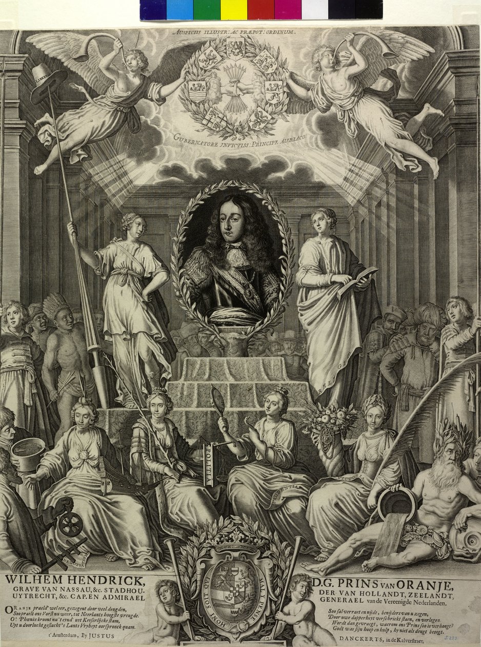 Príncipe de Oranien Guillermo III de Justus Danckertsz