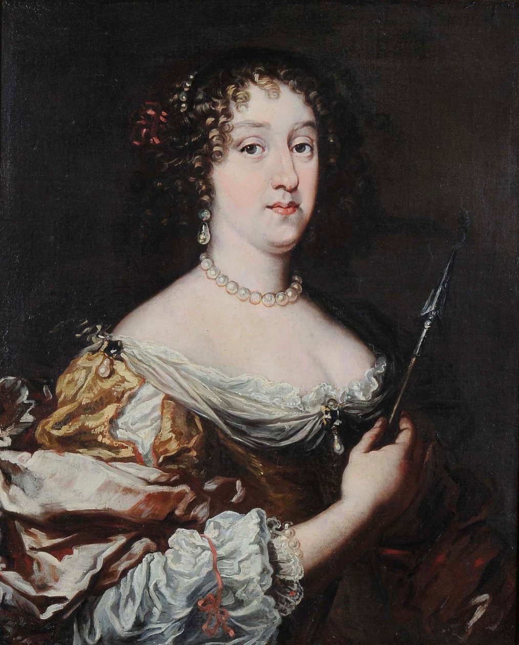 "Margarita Luisa de Orleans". de Justus Sustermans