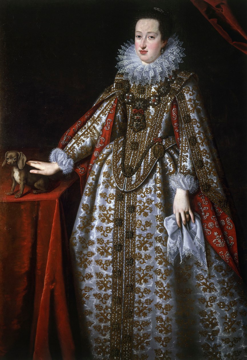 Retrato de Eleonora Gonzaga (1598-1655) de Justus Sustermans