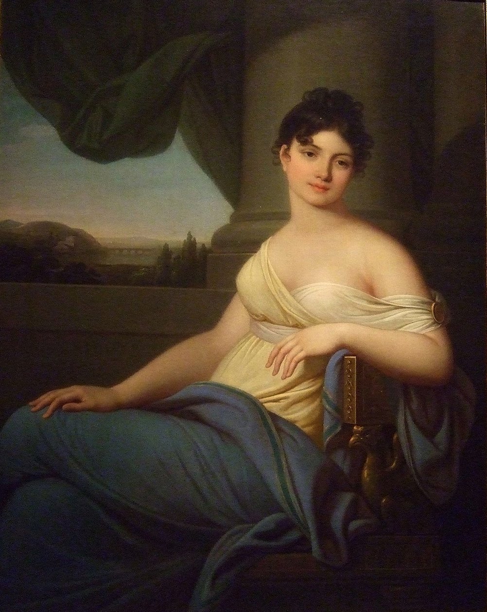 Retrato de Maria Antonovna Naryshkina, 1807 de Józef Grassi