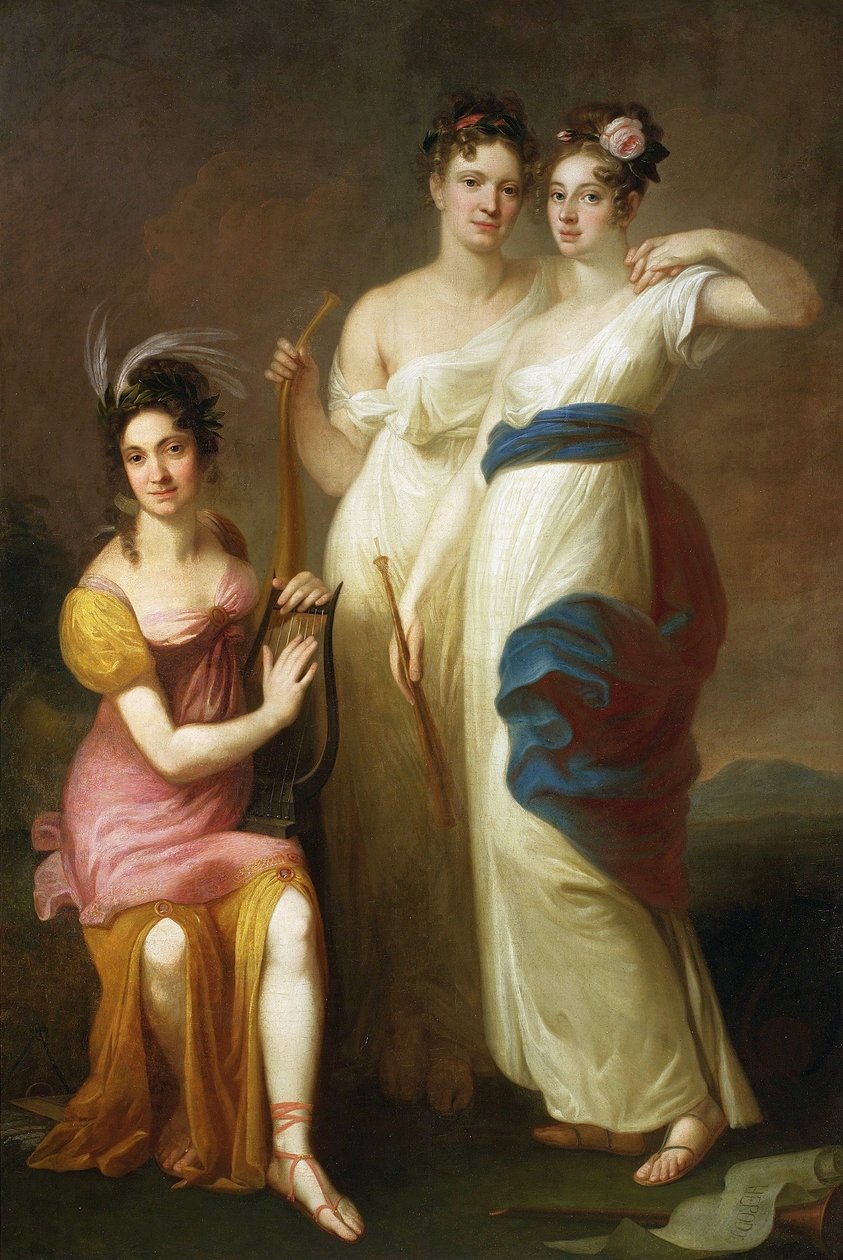 Tres musas - Mazarakova, Lekchinska, Vendova de Józef Peszka