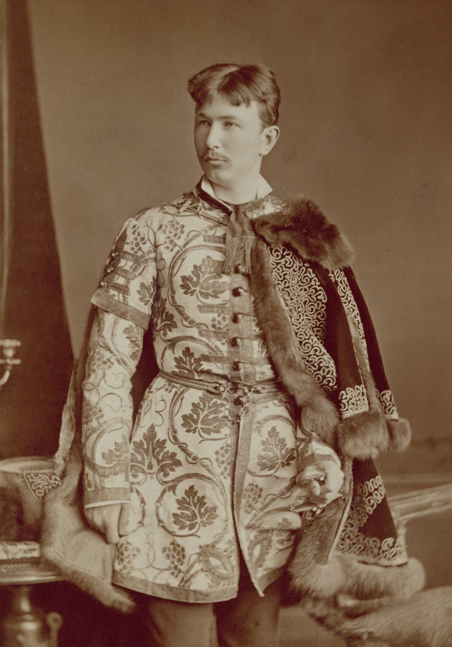 Joven magnate húngaro, c.1870-80 de József Borsos