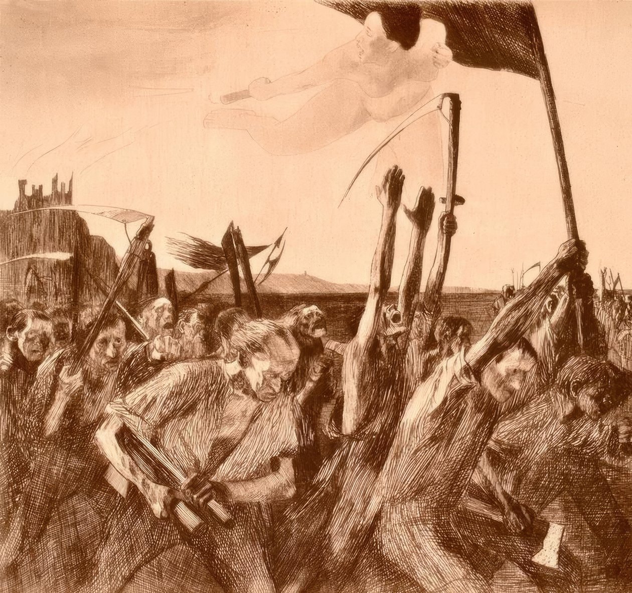 Revuelta de Käthe Kollwitz