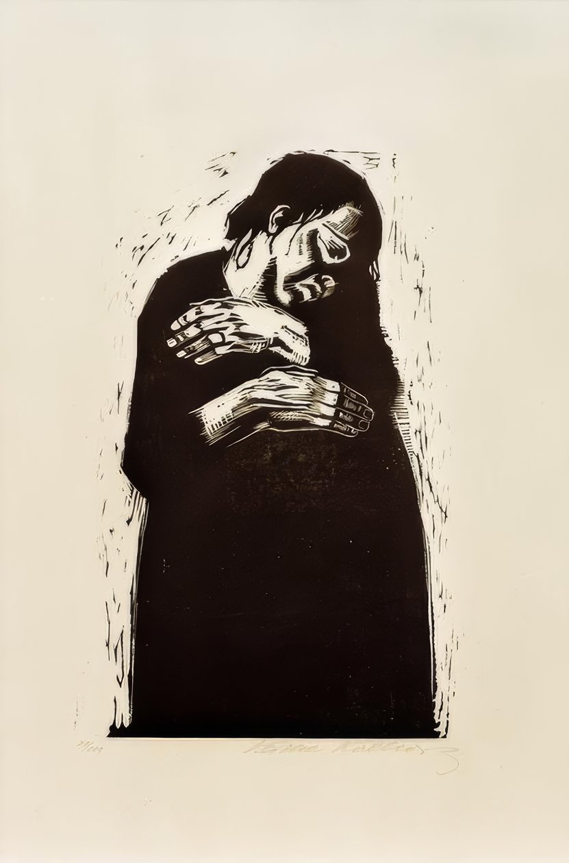 La viuda de Käthe Kollwitz