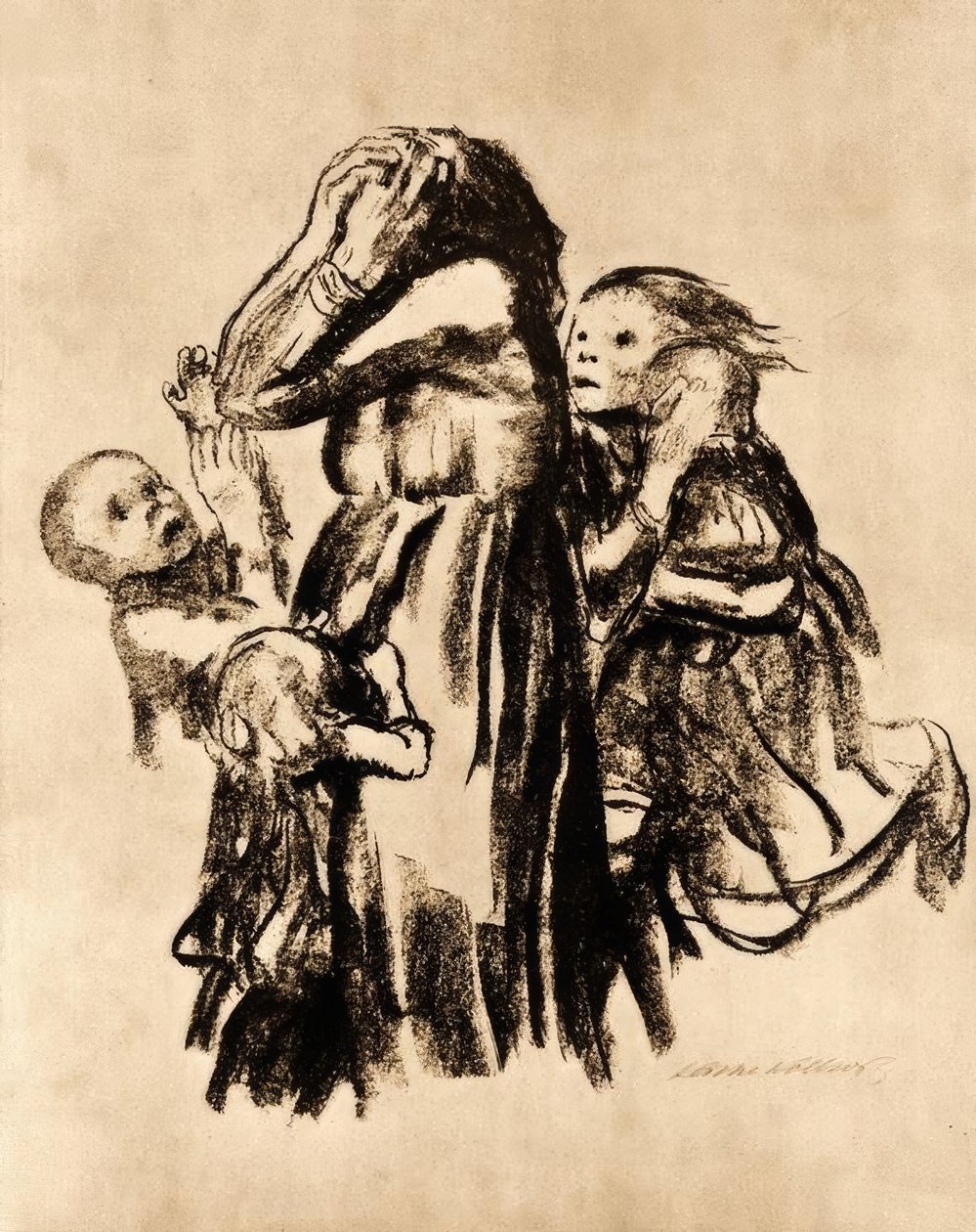 Caído de Käthe Kollwitz