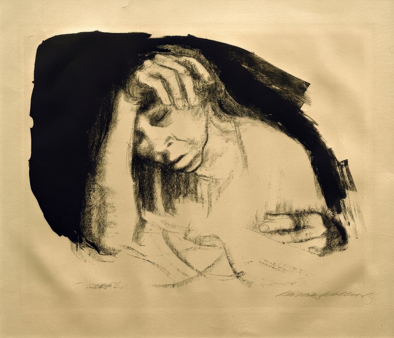 Trabajo a domicilio de Käthe Kollwitz