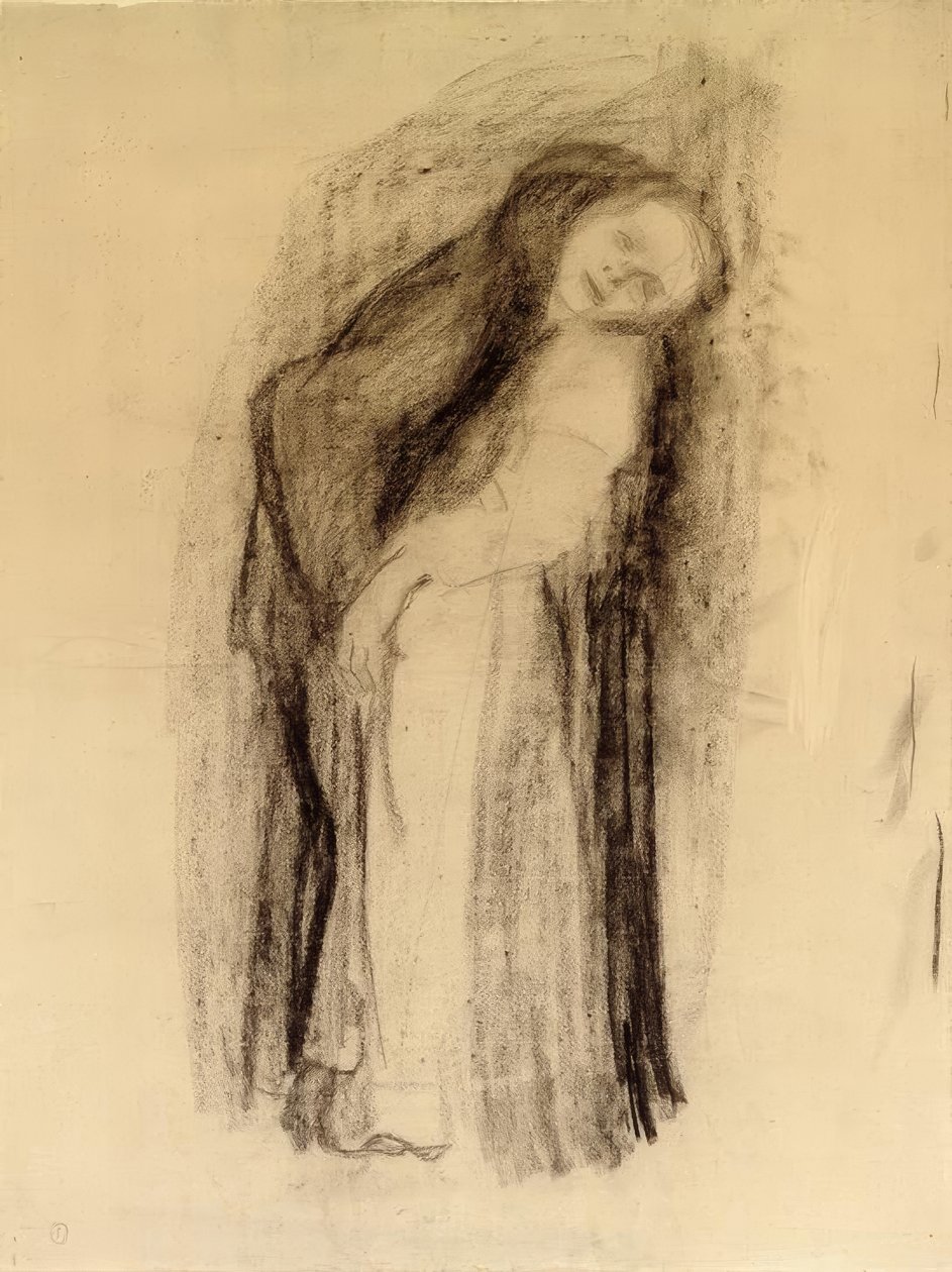 Pareja de pie de Käthe Kollwitz