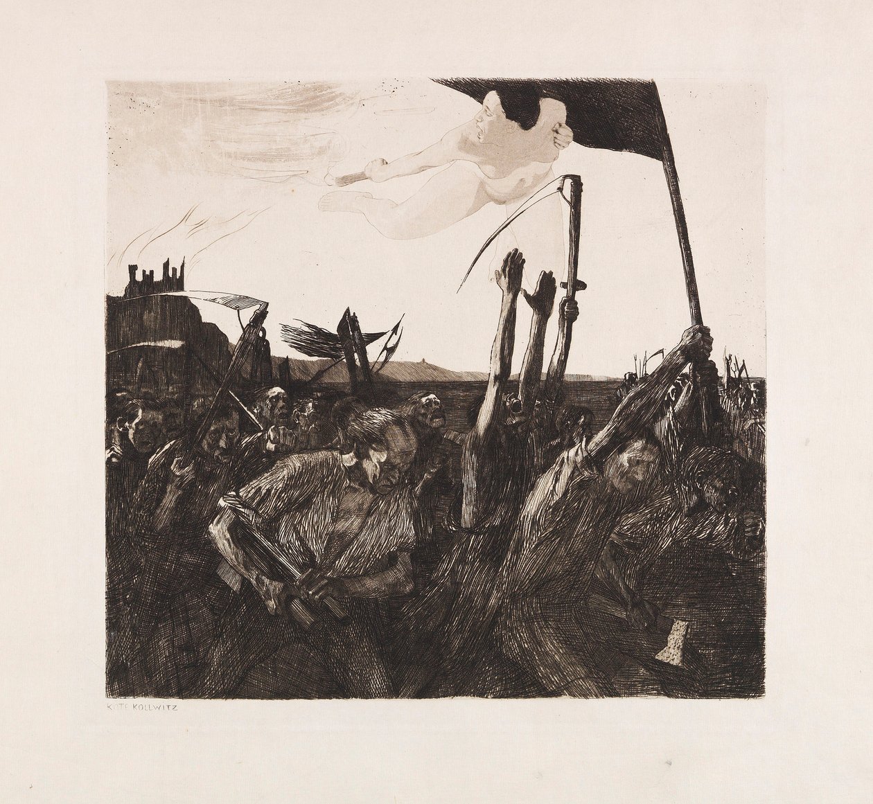 Revuelta de Käthe Kollwitz