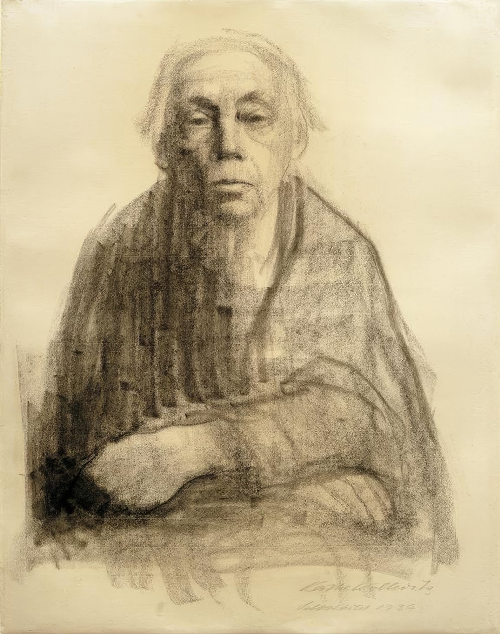Autorretrato de Käthe Kollwitz