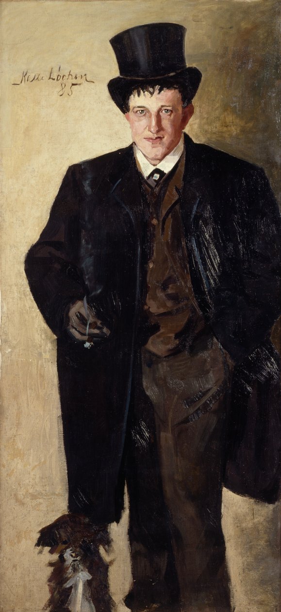 Autorretrato de Kalle (1865 93) Lochen