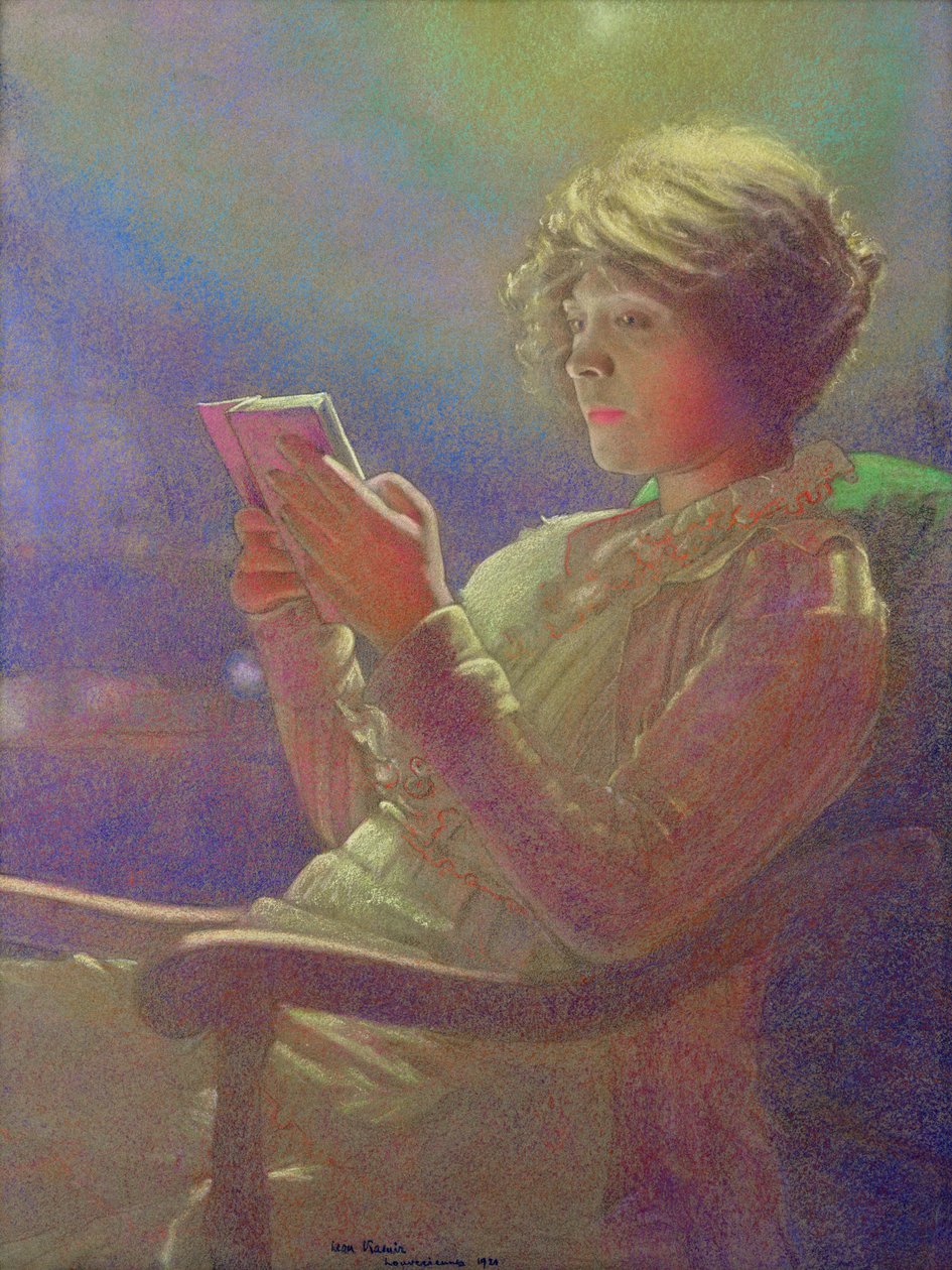 Mujer Leyendo, 1921 de Kamir Kaufman