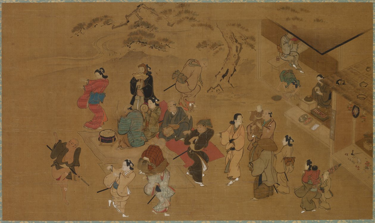 Spring Dance Scene de Kanō Tan’yū