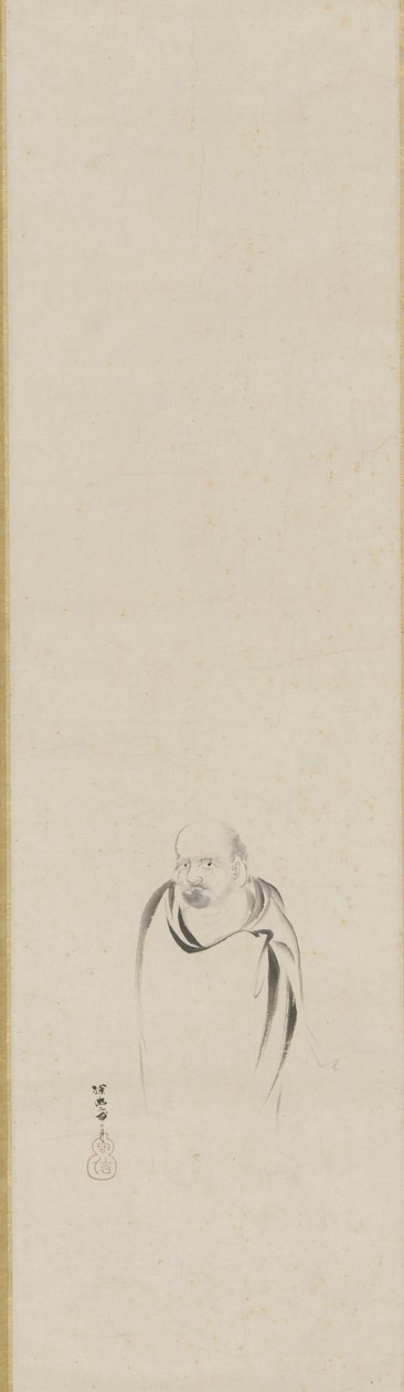 Bodhidharma, período Edo de Kanō Tan’yū