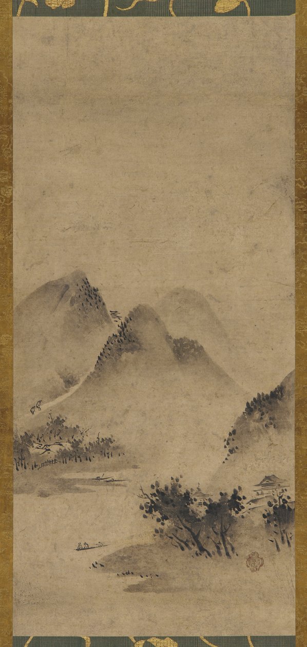Paisaje de Kano Motonobu