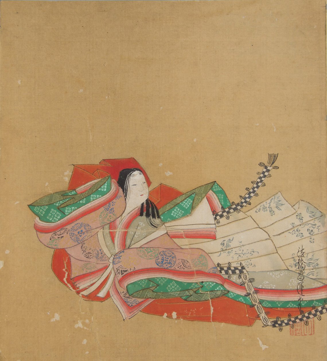 Poeta Inmortal, siglo XVII de Kano Shoun