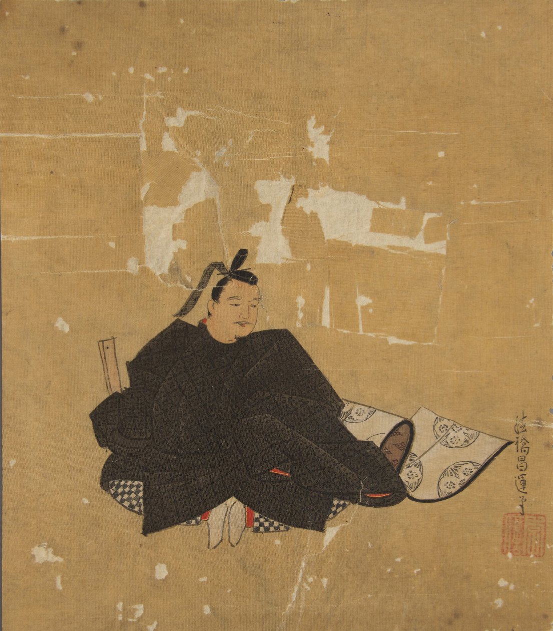 Poeta inmortal, siglo XVII de Kano Shoun