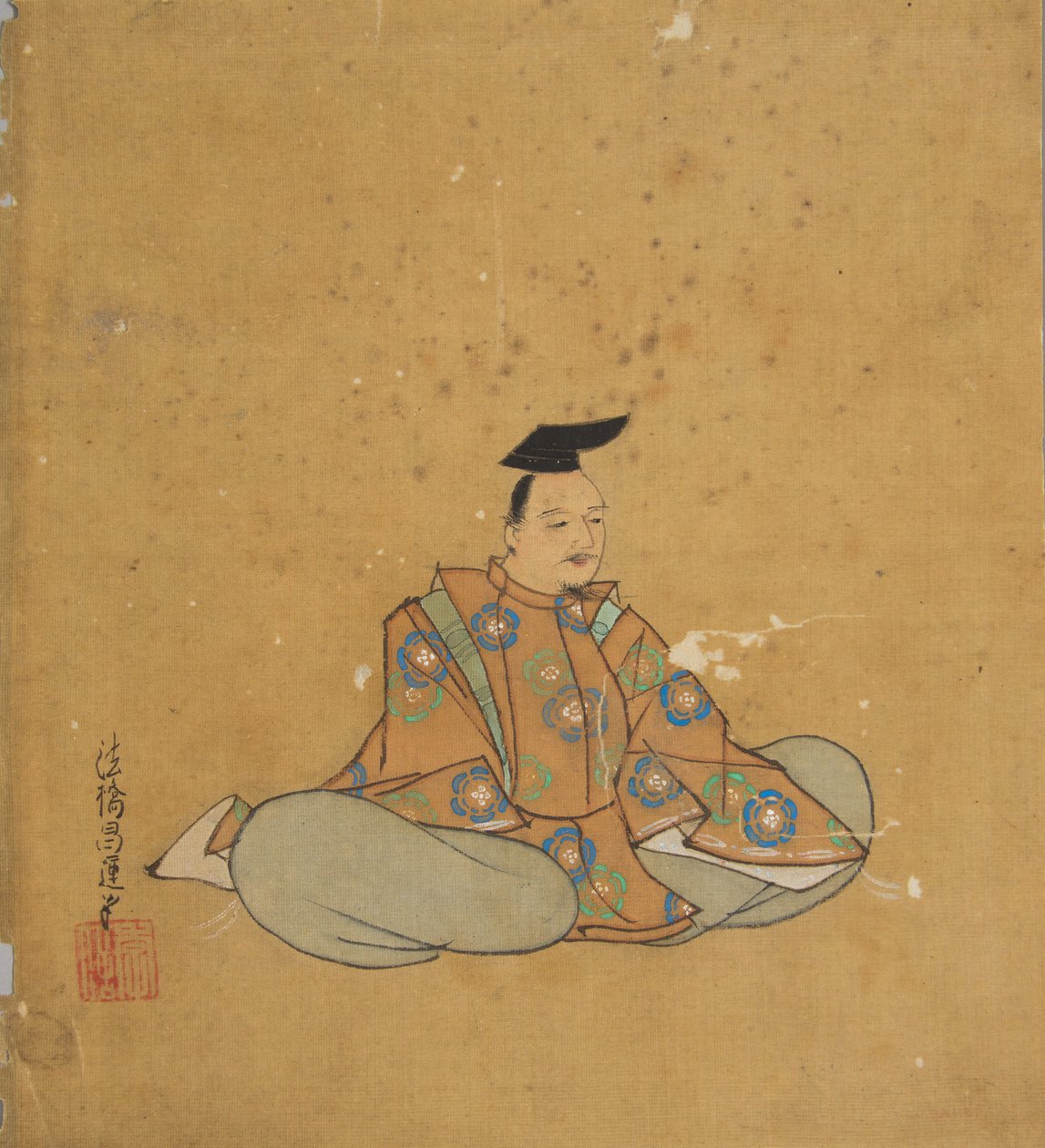 Poeta inmortal, siglo XVII de Kano Shoun