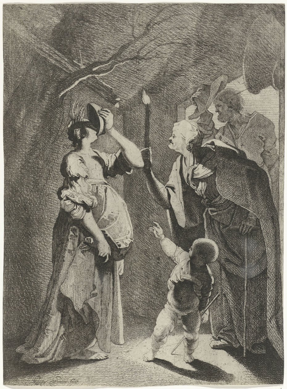 Ceres y Stellio de Karel van Mander (III)