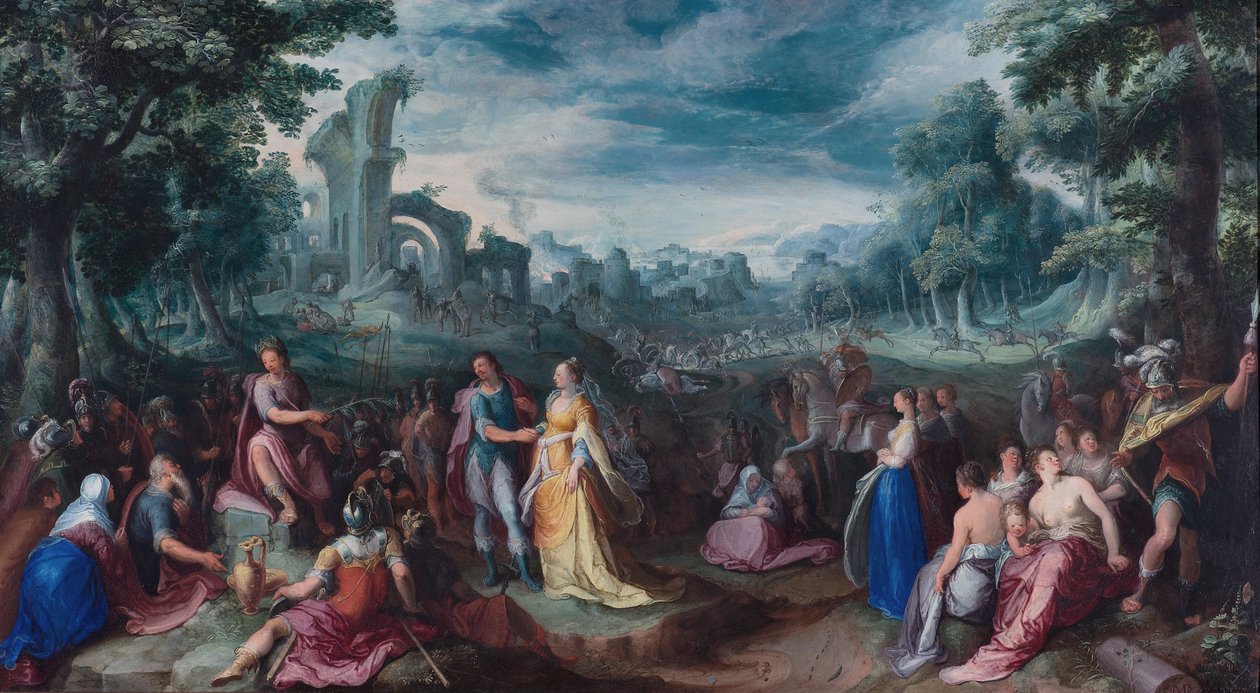 La continencia de Escipión de Karel van Mander the Elder