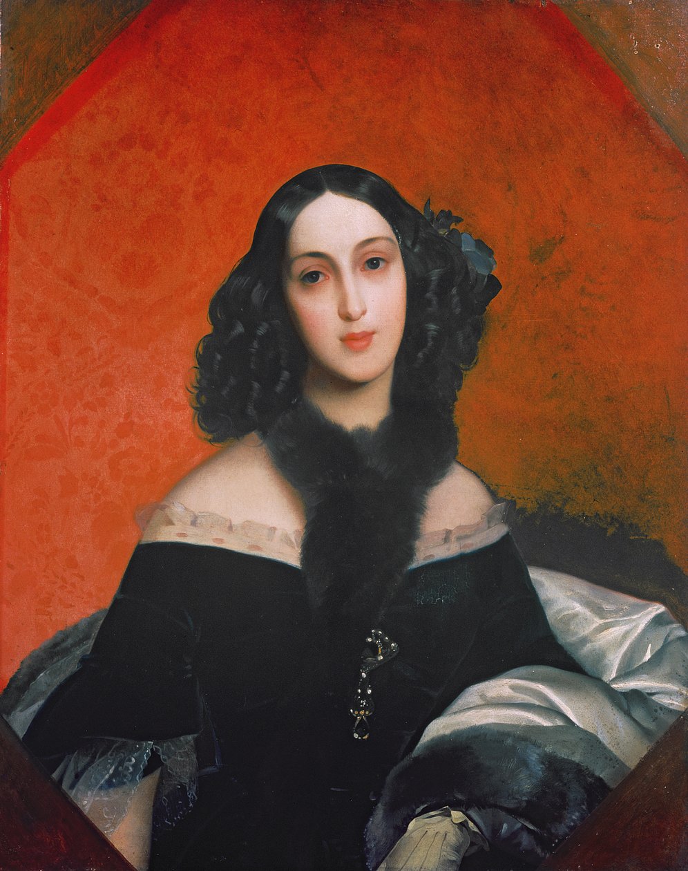 Retrato de M.A. Bek, 1840 de Karl Pavlovich Bryullov