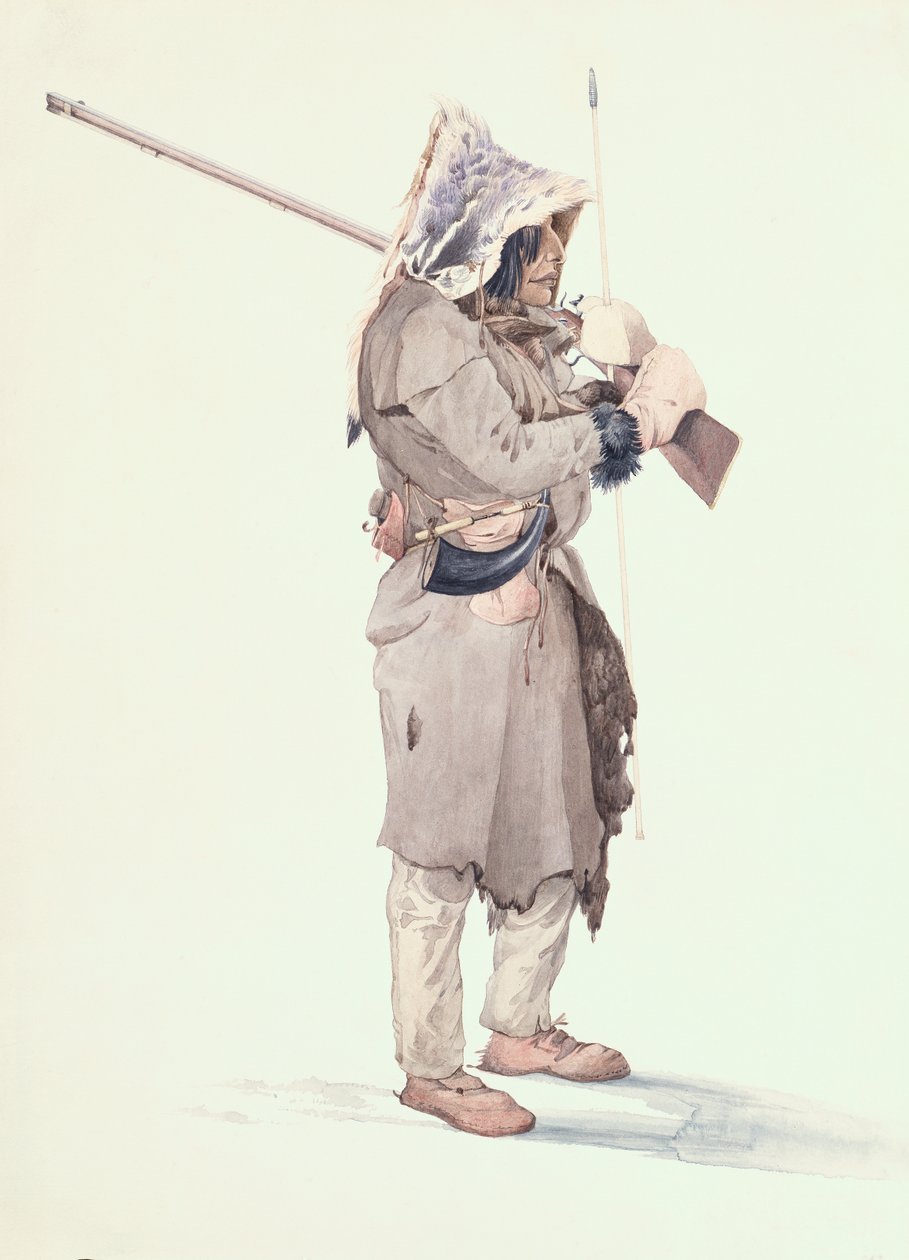 Pasesick-Kaskutau de Karl Bodmer