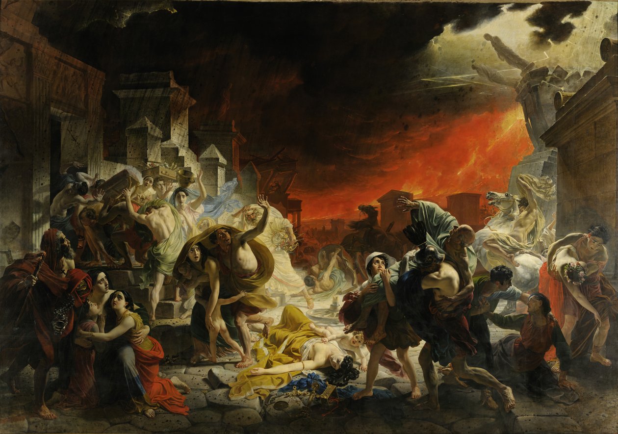 El último día de Pompeya de Karl Bryullov