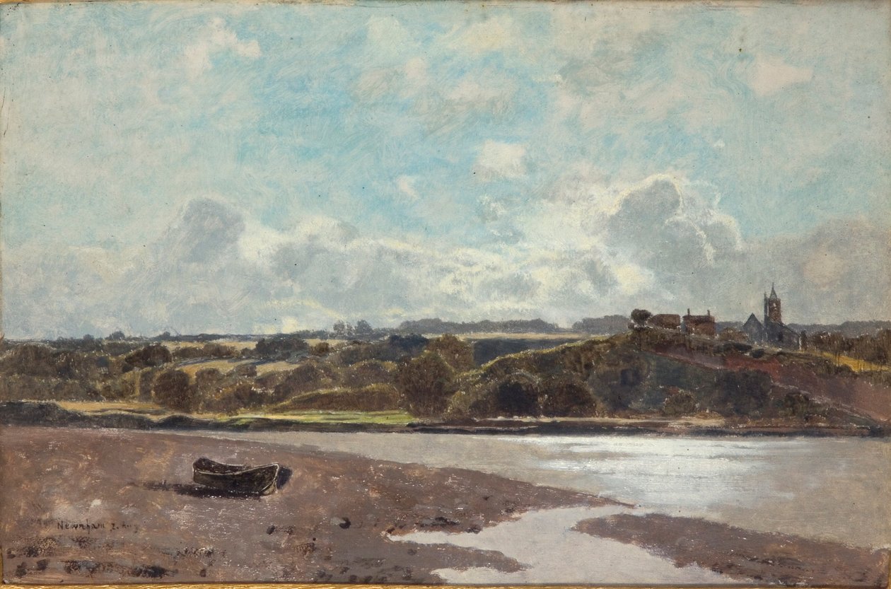 Paisaje frente a Newnham en Severn de Karl Heffner