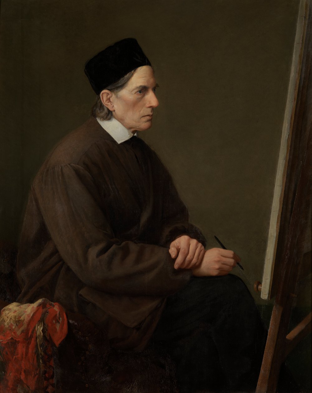 El pintor Johann Friedrich Overbeck de Karl Hoffmann