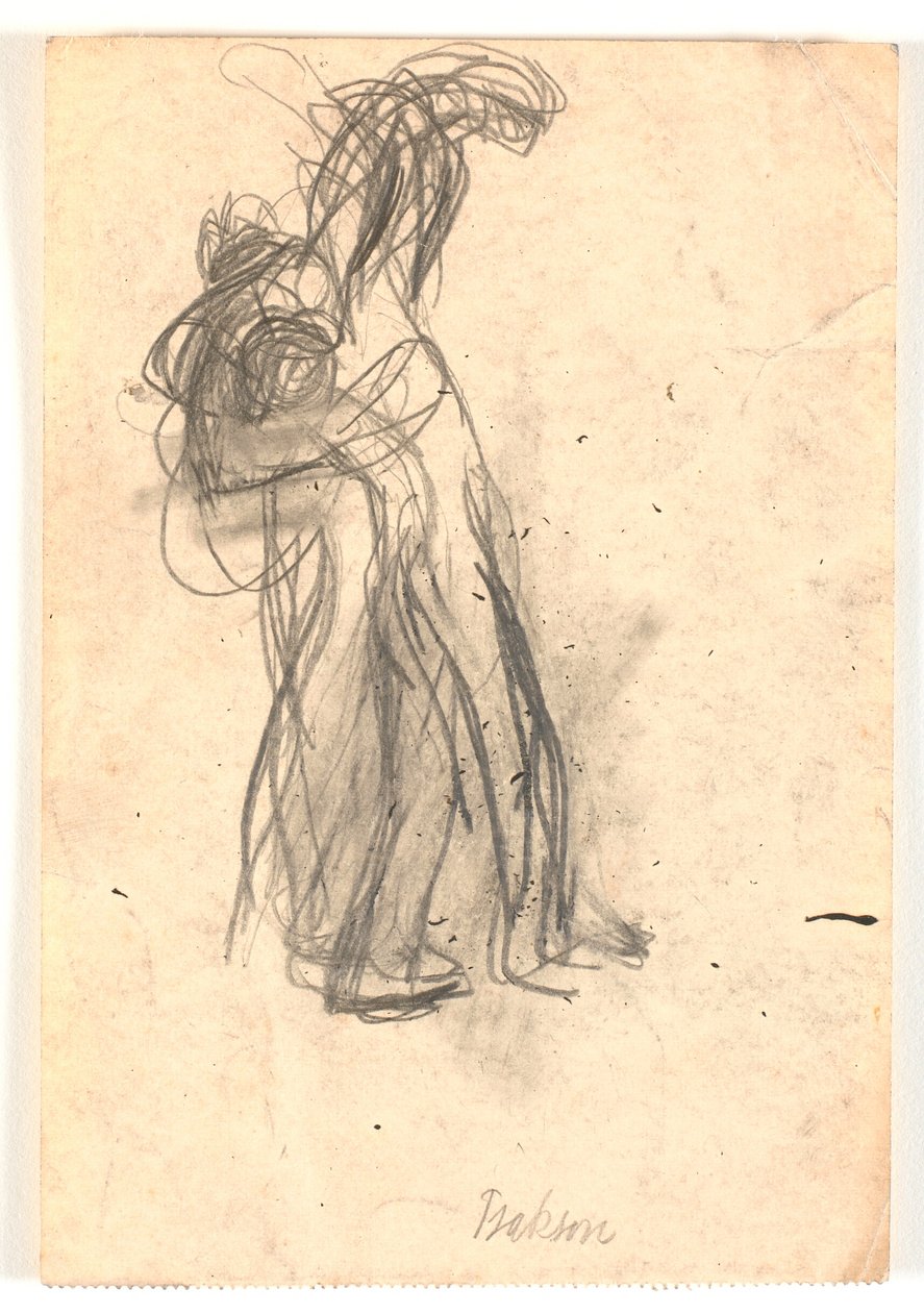 Boceto de composición con una o dos figuras de Karl Isakson