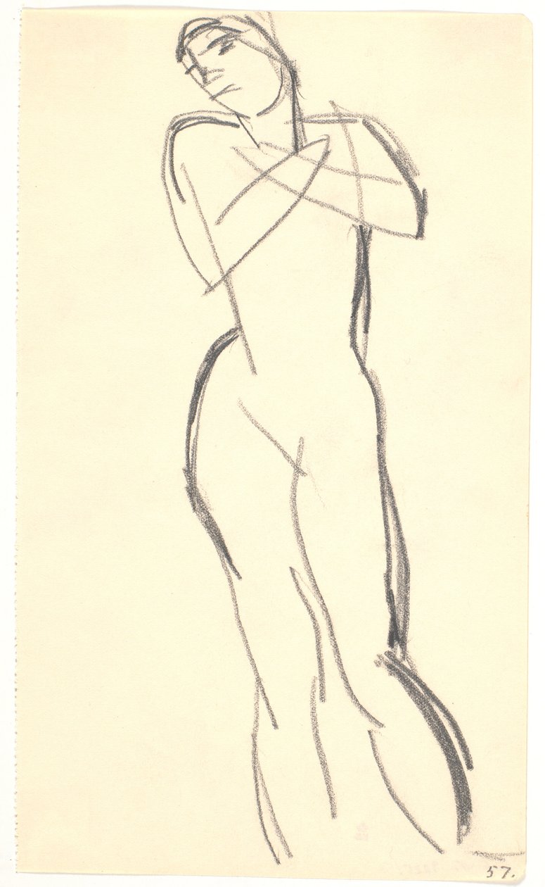Modelo acostada de Karl Isakson