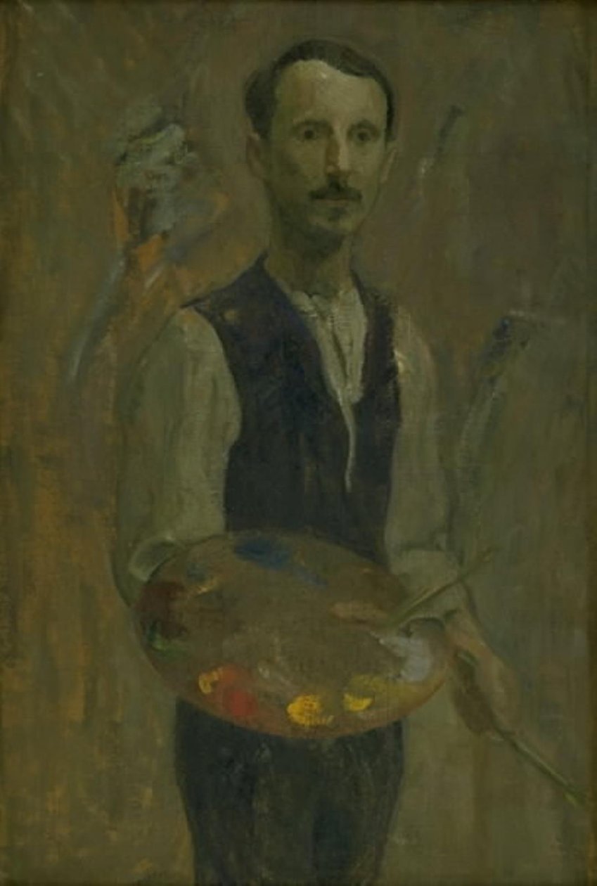 Autorretrato de Karl Isakson