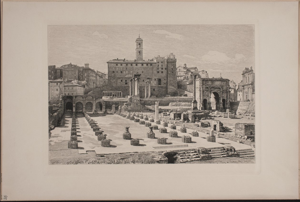 Danés:  Foro Romano de Karl Jensen