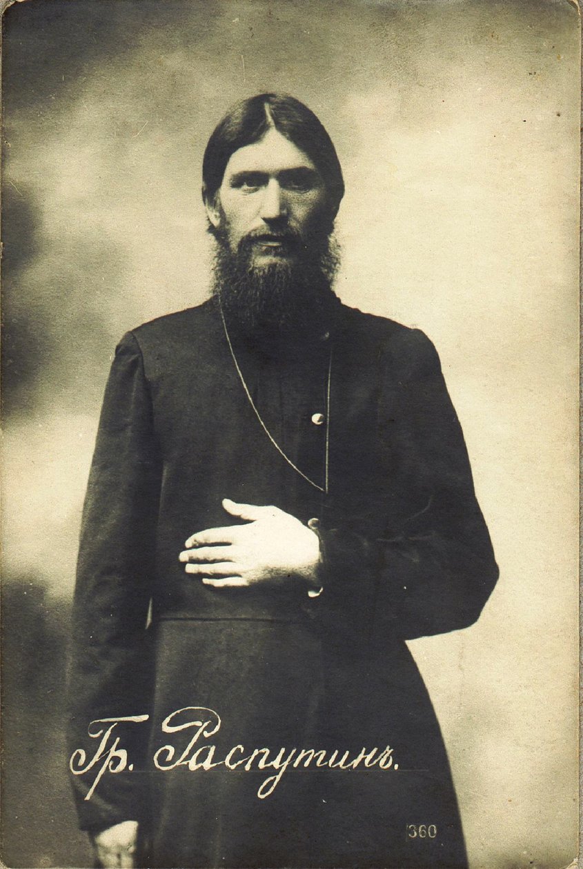 Grigori Yefimovich Rasputin 1869-1916 de Karl Karlovich Bulla